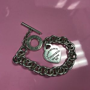 Tiffany & Co heart toggle bracelet